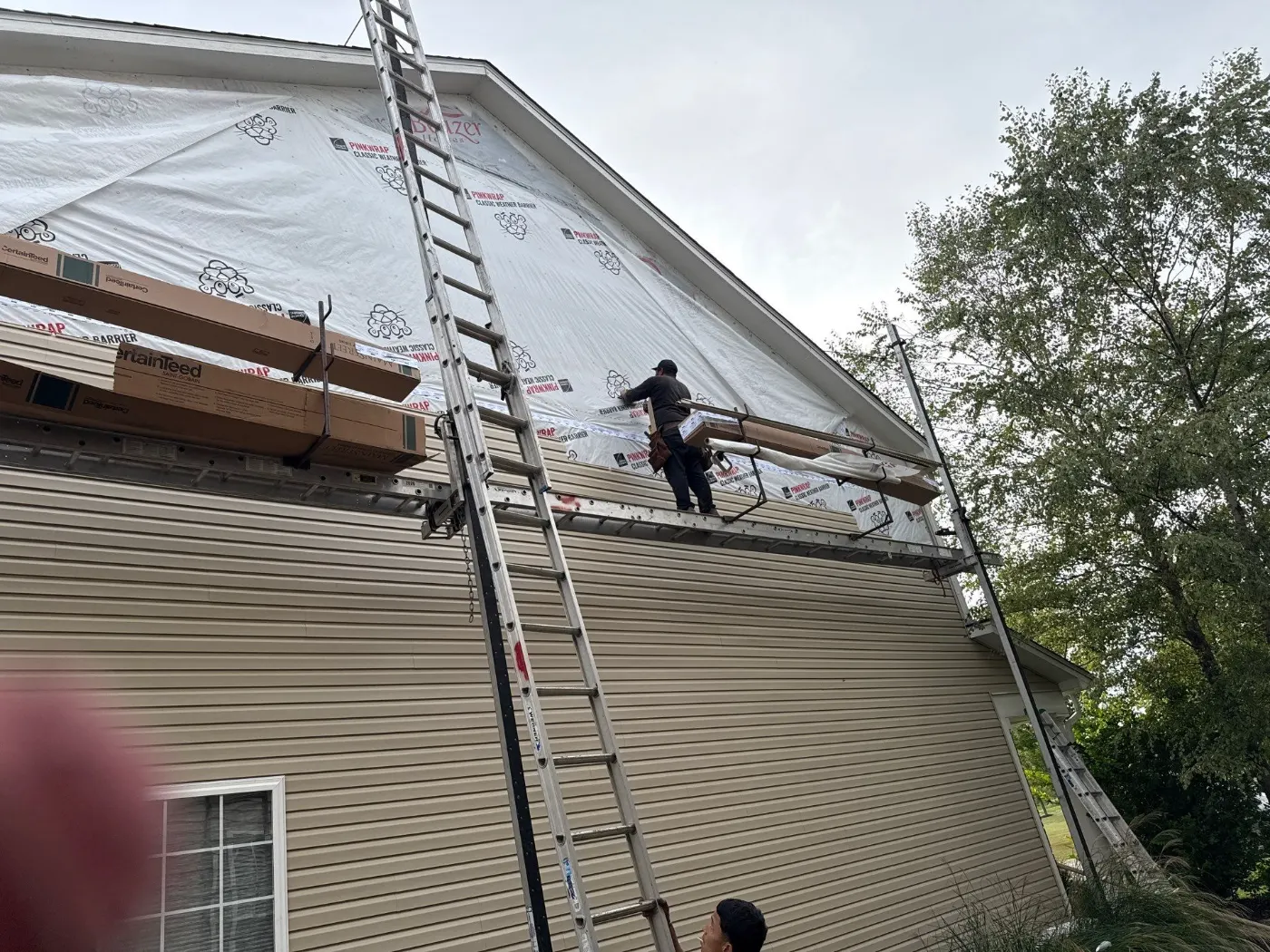 Membrane repair completed in Harvest Meadows